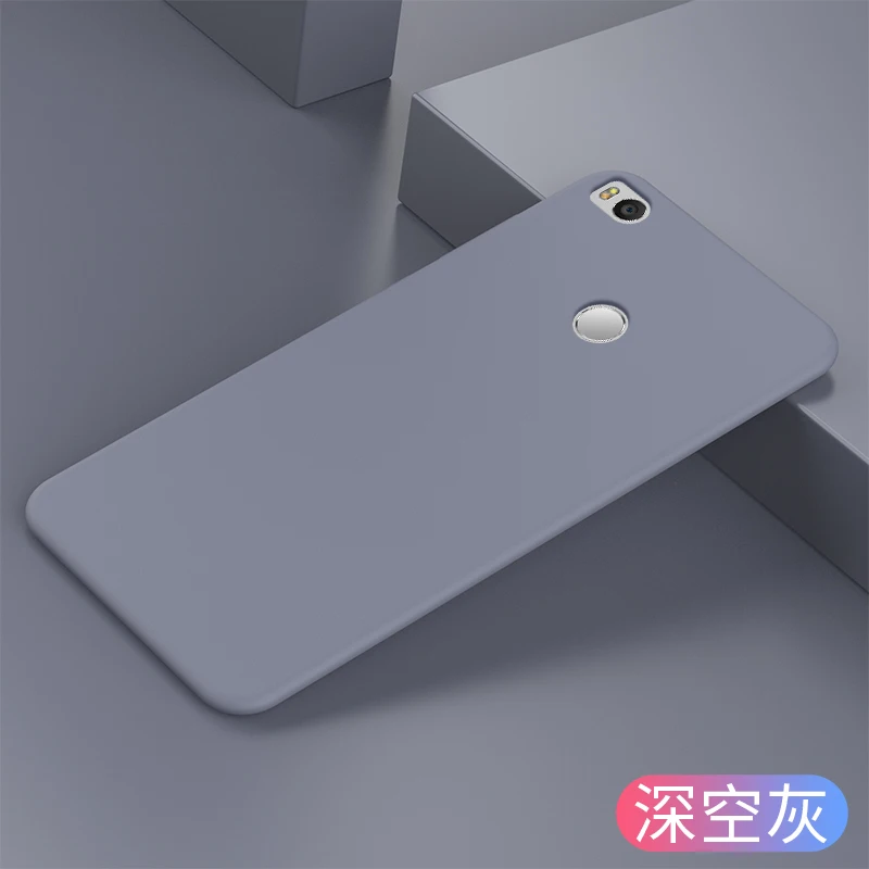 Xiaomi Mi Max 2 Чехол, ALIVO мягкое жидкое Гладкий Силикон+ mi crofiber внутри крышки для Xiaomi mi x 2 s полная Защита задняя крышка - Цвет: 5