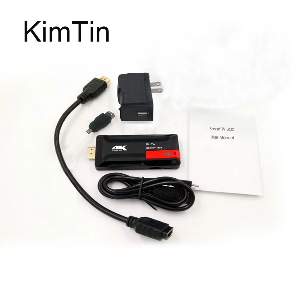 KimTin MK809 IV 4K Pro Android tv Stick RK3229 четырехъядерный процессор 2GB 16GB 4K Android 7,1 tv Dongle Miracast WiFi смарт медиаплеер