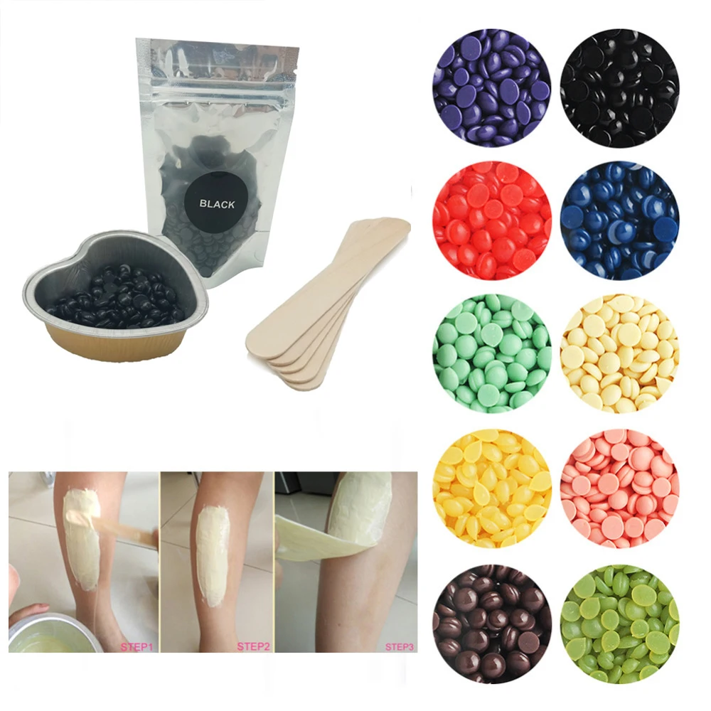 Melting Wax Bowl Film Hard Wax Pellet Waxing Hair Removal Bean Bowl