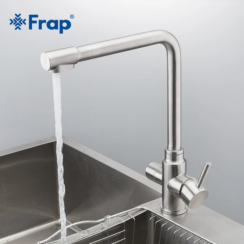 

Frap new waterfilter taps kitchen faucets stainless steel mixer drinking water filter faucet Kitchen sink tap Water tap Y40036