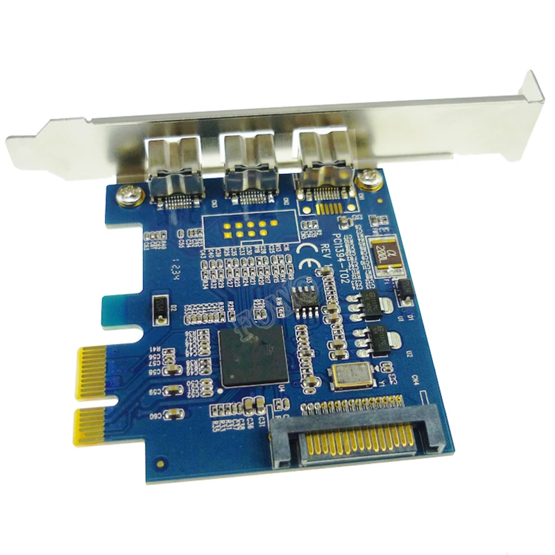 External 1394B PCIe card Firewire 800 IEEE1394B PCI EXPRESS Converter