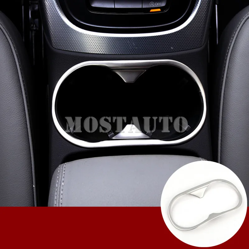 

For Audi Q5 8R Inner Console Console Water Cup Holder Frame Cover Trim 2009-2015