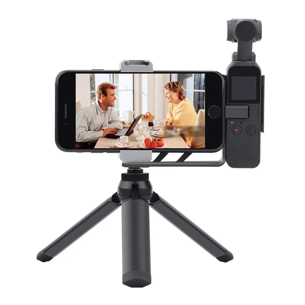 

Mobile Phone Securing Clip Holder Mount Desktop Tripod kit Extension For DJI Osmo Pocket Gimbal Accessories Spare Parts