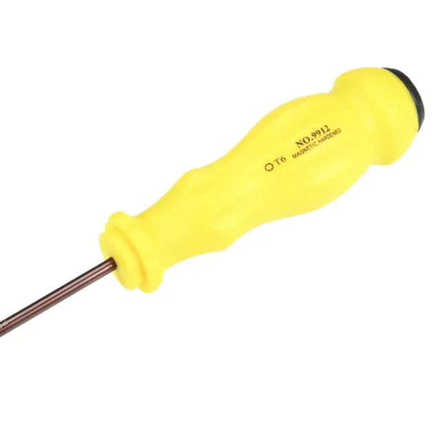 Uxcell Hot Sale 1 Pcs Magnetic T6 Torx Screwdriver with 3 Inch S2 Steel Shaft