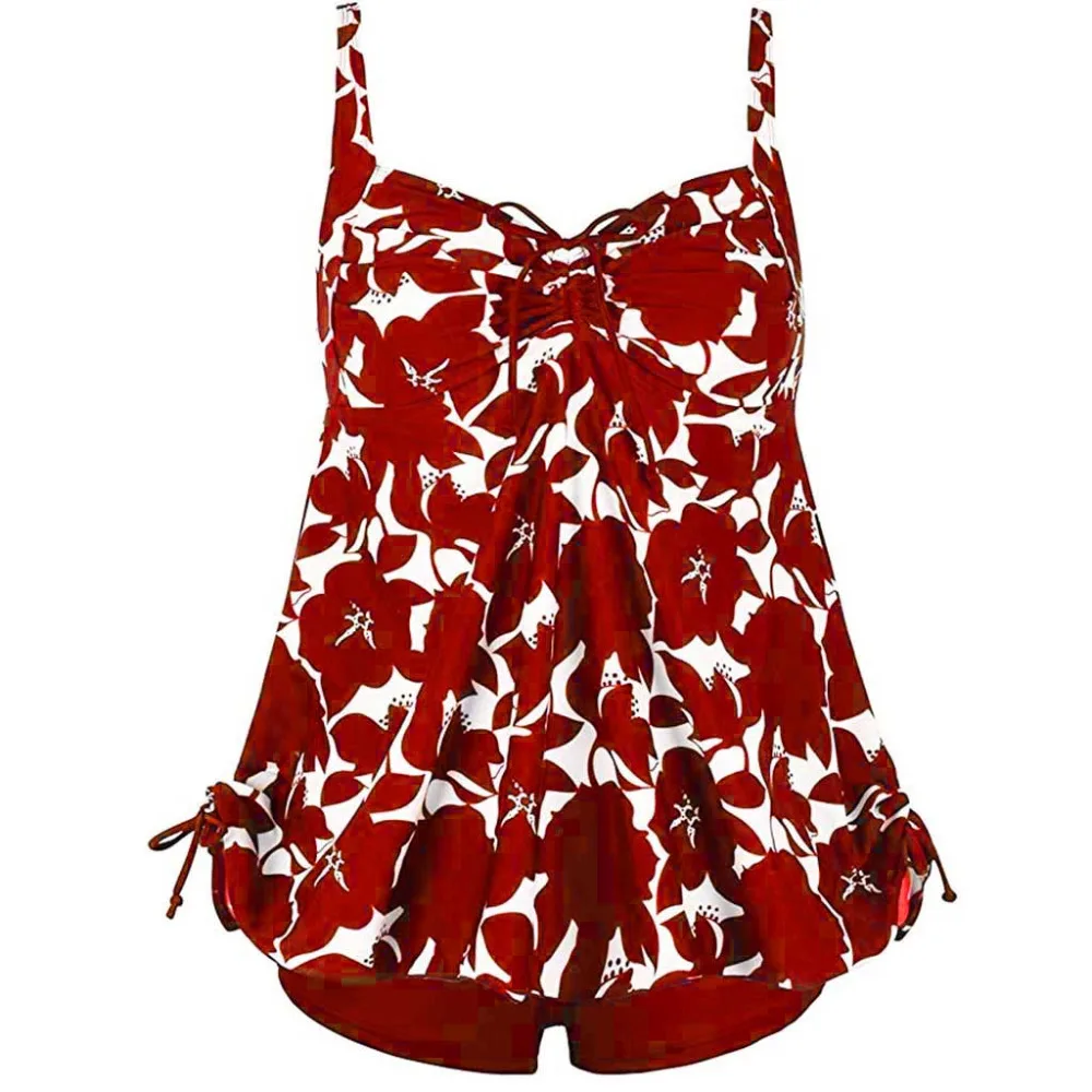 

Print Loose Casual Slim Biquini femimino 2019 new Summer Spring Swimming Split Swimsuit Swimwear Push Up Beach Bikini Sets #5