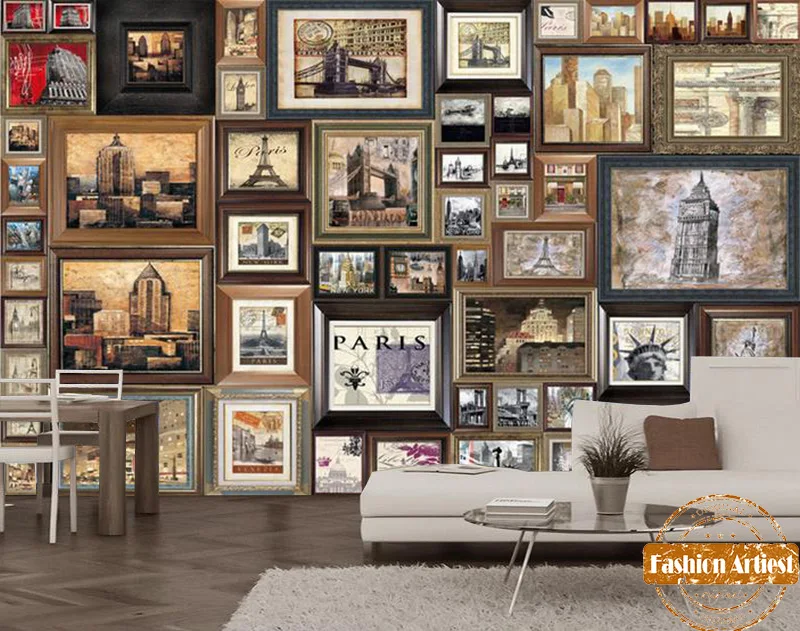 Téléchargement gratuit Images Personnalise 3d Vintage Photo Mur Papier Peint Mural Sites actualisé salutations