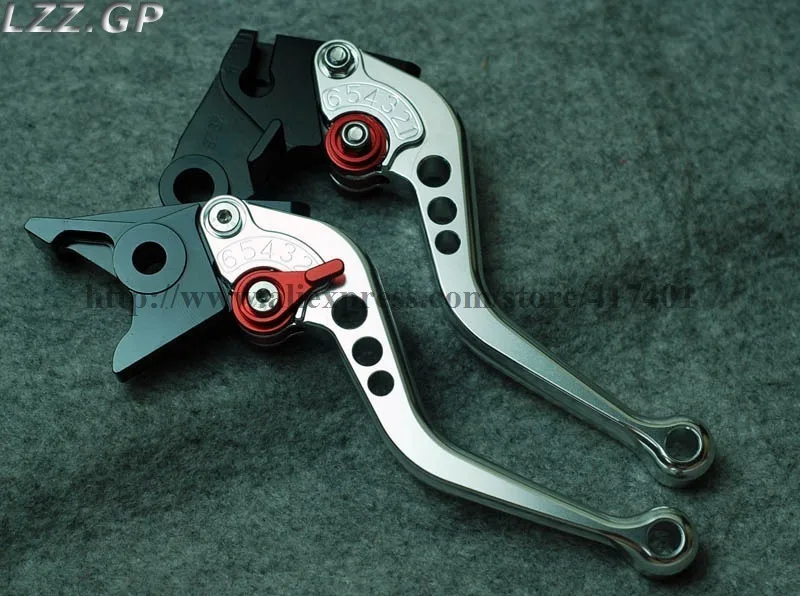 Short Pair CNC brake clutch levers For BAJAJ Pulsar 200 NS PULSAR200NS
