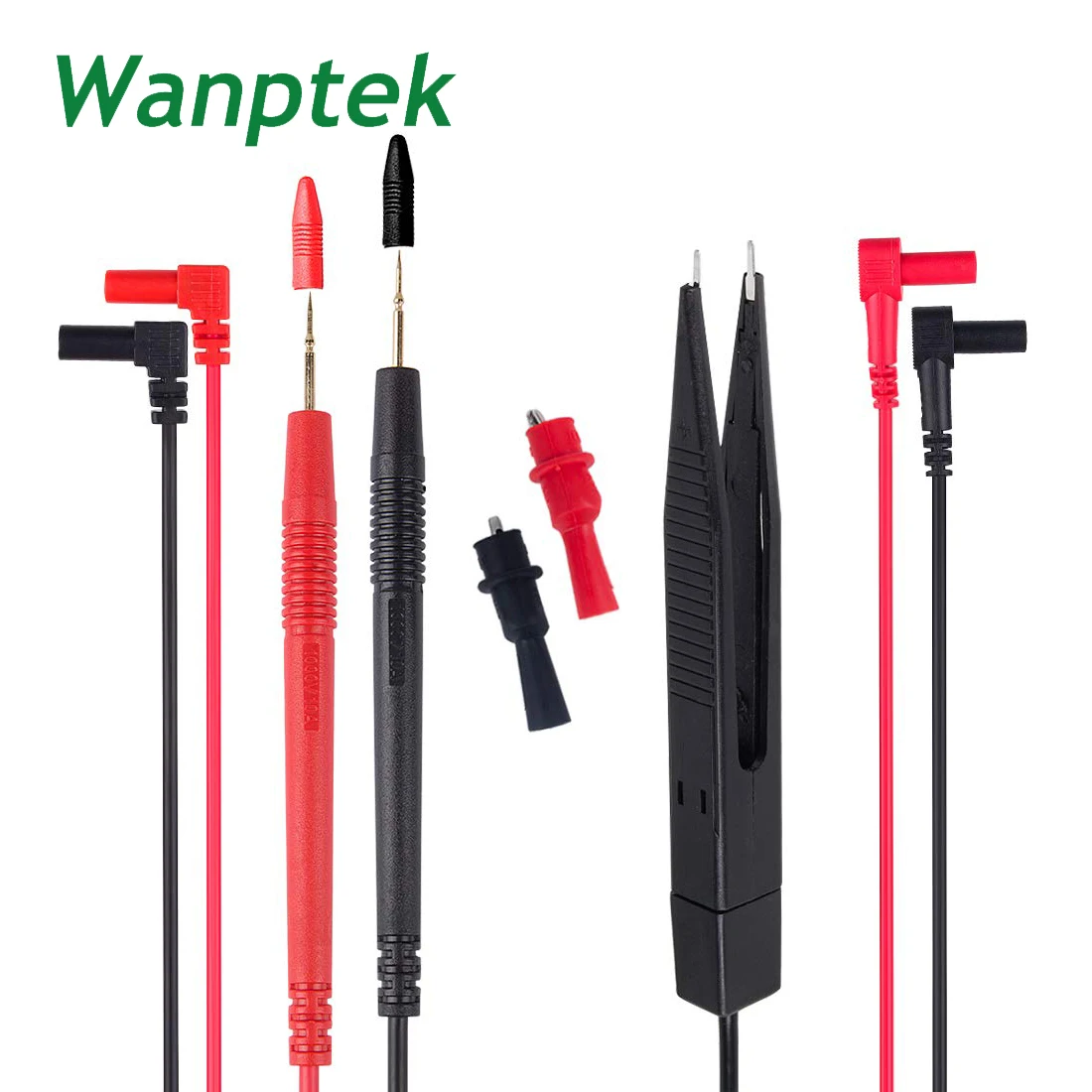 

Electrical Multimeter Test Leads Set 1000V 10A Test Probe Alligator Clips SMD Chip Meter Probe Banana Plug for Multimeter Tester