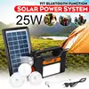 USB Charger System Solar Power Panel Generator Kit+bluetooth Radio+3 LED Bulb Light for Home Outdoor Emergency Charging Lighting 1