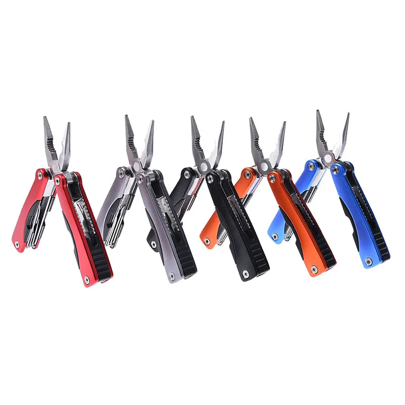 1PC Set Survival Gear Big Size Outdoor Multitool Pliers Serrated Knife Jaw Hand Tools+Screwdriver+Pliers+Knife Multitool Knife