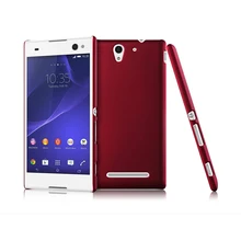 Модный матовый, резиновый, Матированный жесткий чехол для sony Xperia C5 Ultra C4 E5333 C3 Dual D2533 с эффектом потертости