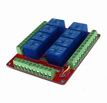 

RM8LS/relay module/8-way relay module/low-level trigger/5V, 12V, 24V optional