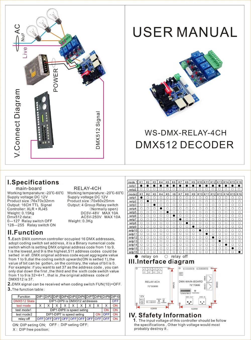 DMX-RELAY-4CH
