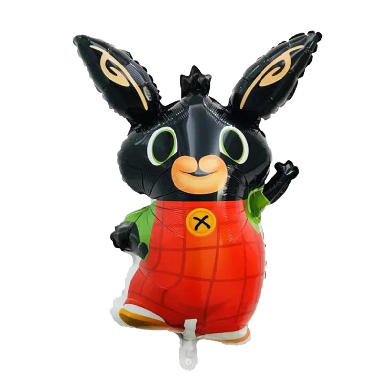 Bing Bunny Sula Pig foil воздушный шар мультфильм кролик Гелий воздушные шары Hppy День Рождения украшения для вечеринок игрушки для детей
