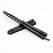 Игрушки Бабочка ножи обучающий нож для взрослых Черный Дракон