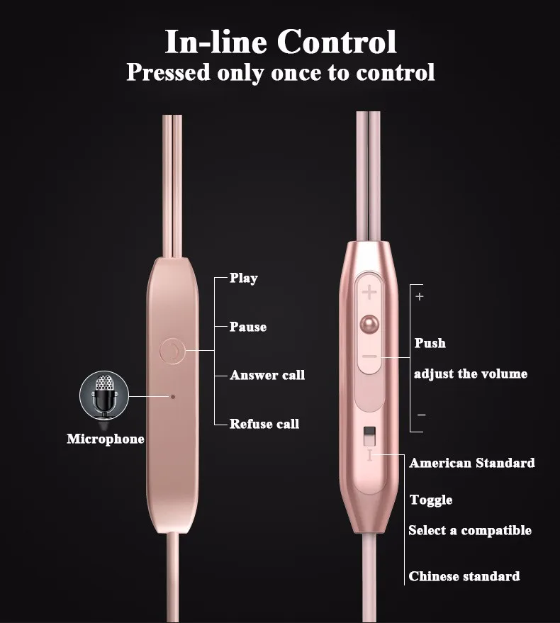 MENGYU наушники-вкладыши, гарнитура, встроенное управление, магнитная четкость, стерео звук с микрофоном, наушники для iPhone, samsung, Xiaomi
