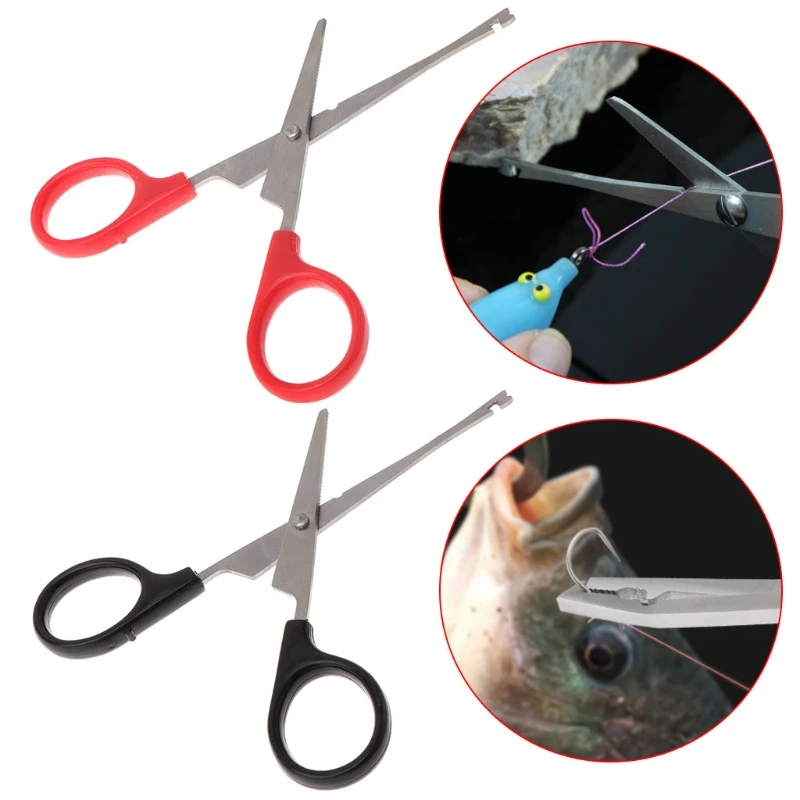

Fishing Scissors With Hook Remover Stainless Steel Line Cutter Multi Functional