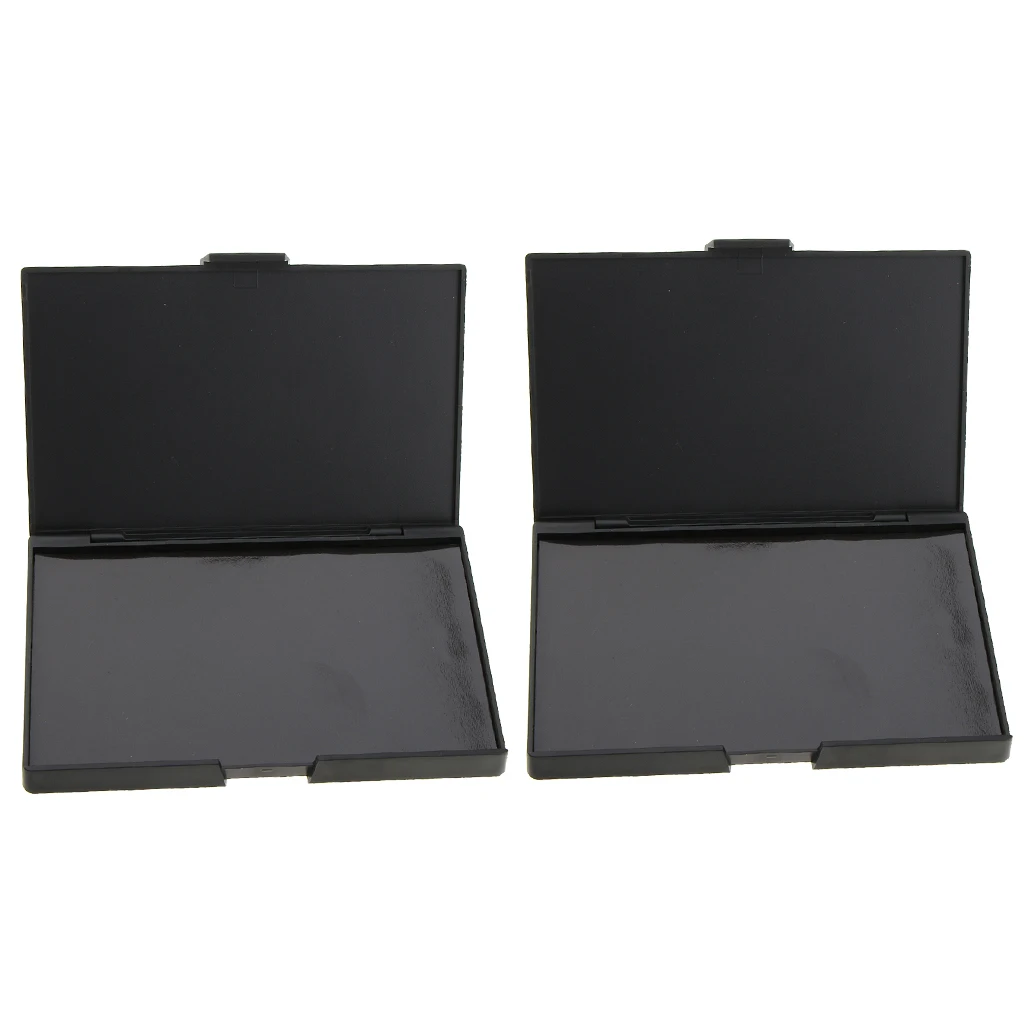  2pcs Empty Magnetic Palette Box For Eyeshadow Powder Makeup Case