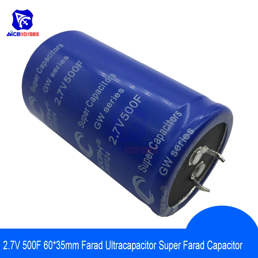 10pcs 2.7V 6F 2.7V 10x30mm ELNA DZ Farad Super Capacitor For Power