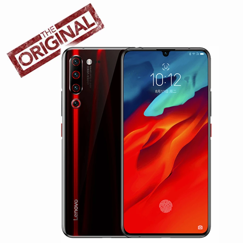 Оригинал lenovo Z6 pro 12 ГБ 512 6 39 ''ZUI 11 Смартфон Snapdragon 855 четыре задних камеры Hyper Video