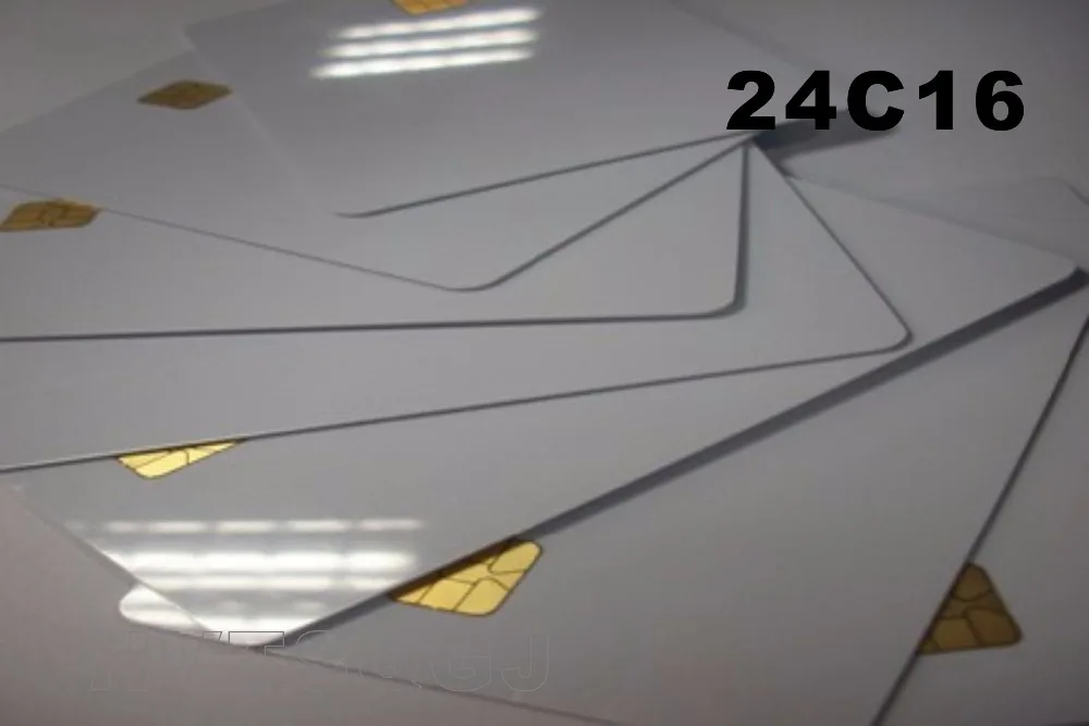 High Quality 24c16 ISO 7816 Contact Smart Card Phone IC