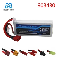 7.4 v 2500mah 40c lipo bateria para syma x8c x8w x8g x8 rc quadcopter 12428 12423 peças de carro 7.4 v 903480 brinquedos bateria