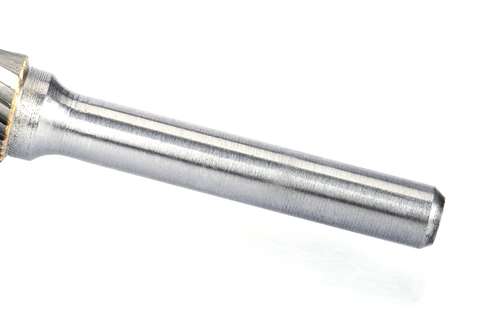HUHAO 1 шт. 6 мм хвостовик Вольфрамовая сталь резак металлическая шлифовальная резьба, вращающийся цилиндрический фреза для полировки металла W Тип
