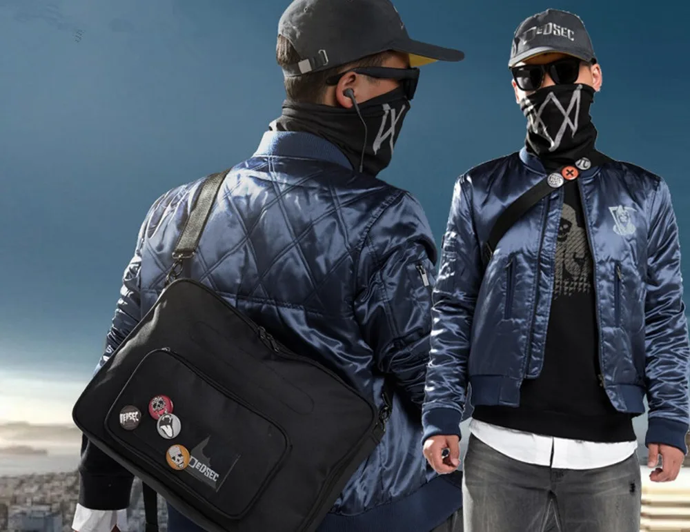 

Watch Dogs 2 - Marcus Holloway 's Cosplay Costume Jacket Coat Sweatshirts Jeans Cap Mask Hats