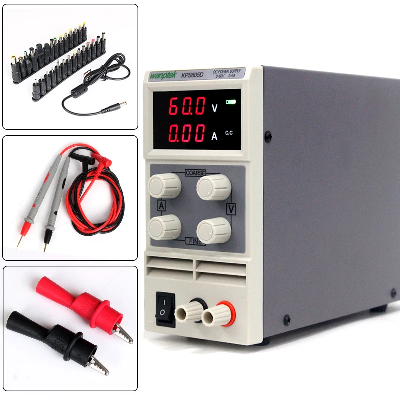 

high efficiency switching DC power supply 60V 5A 0.1V 0.01A Single Channel adjustable Digital DC power supply. Free shipping