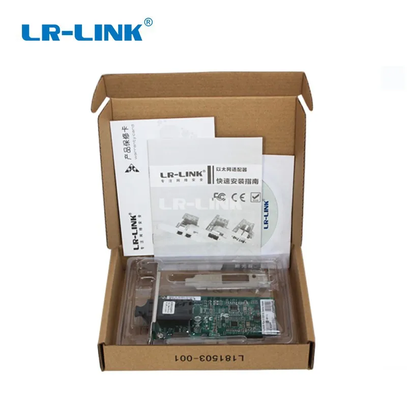 LR LINK 9020PF PCI Express 100base lx Ethernet Network Card Fiber Optical Network Adapter Desktop SC 5
