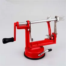 Edelstahl Apfelschäler Schneidemaschine Home Küche Werkzeug Cutter Obst Tools FreeShipping E239