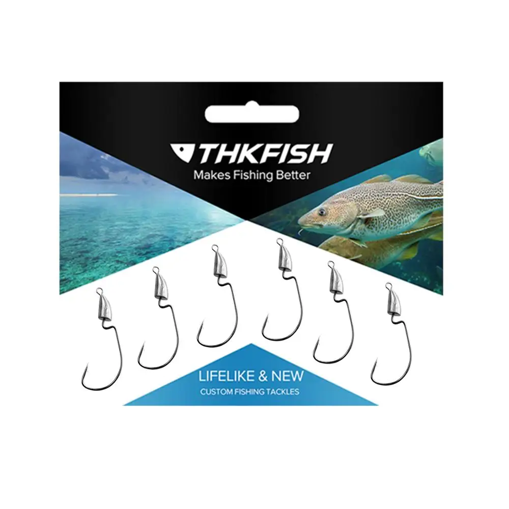 Thkfish приманки из свинца, рыболовный крючок, 5g, 7 г, 10 г, 14 г, 20 г, крючок для пули, без шнуровки, офсетный крючок под червя для карпа, мягкая рыболовная приманка (art.: 7b0678413) - 7b0678413