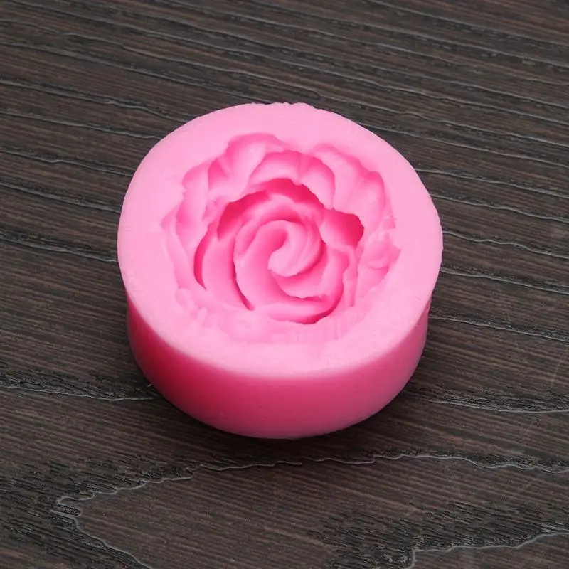 

3D Big Rose Die Mold Bake Cake DIY Silica Gel Cake Chocolate Dessert Mold Wedding Party Supplies