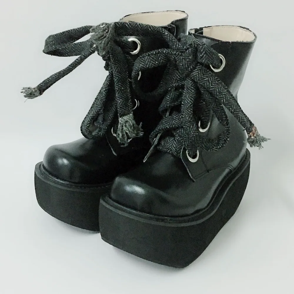Sweet-Round-Toe-Women-Winter-High-Platform-Lolita-Punk-Ankle-Boots-Lace-Up-PU-Leather-Lolita-Martin-Boots-1