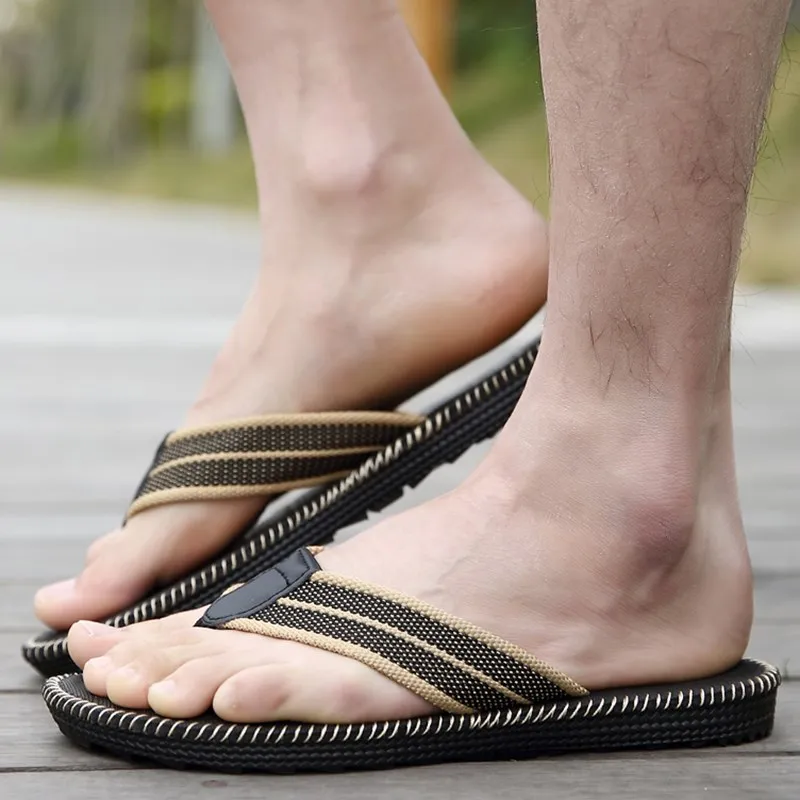 2018 الرجال القنب الصنادل عارضة شاطئ الوجه يتخبط الرجال الصيف الصنادل للرجال عدم الانزلاق عارضة النعال الحمام Zapatos دي هومبر