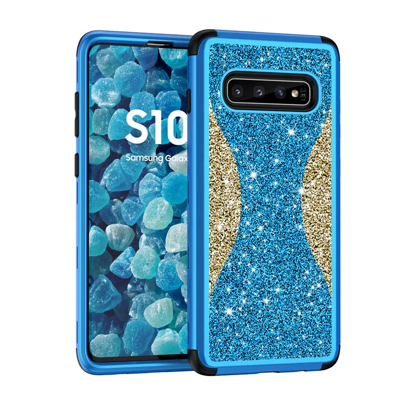 Samsung note9 s9 s10 plus note8 жесткий 360 градусов Блестящий противоударный твердый матовый