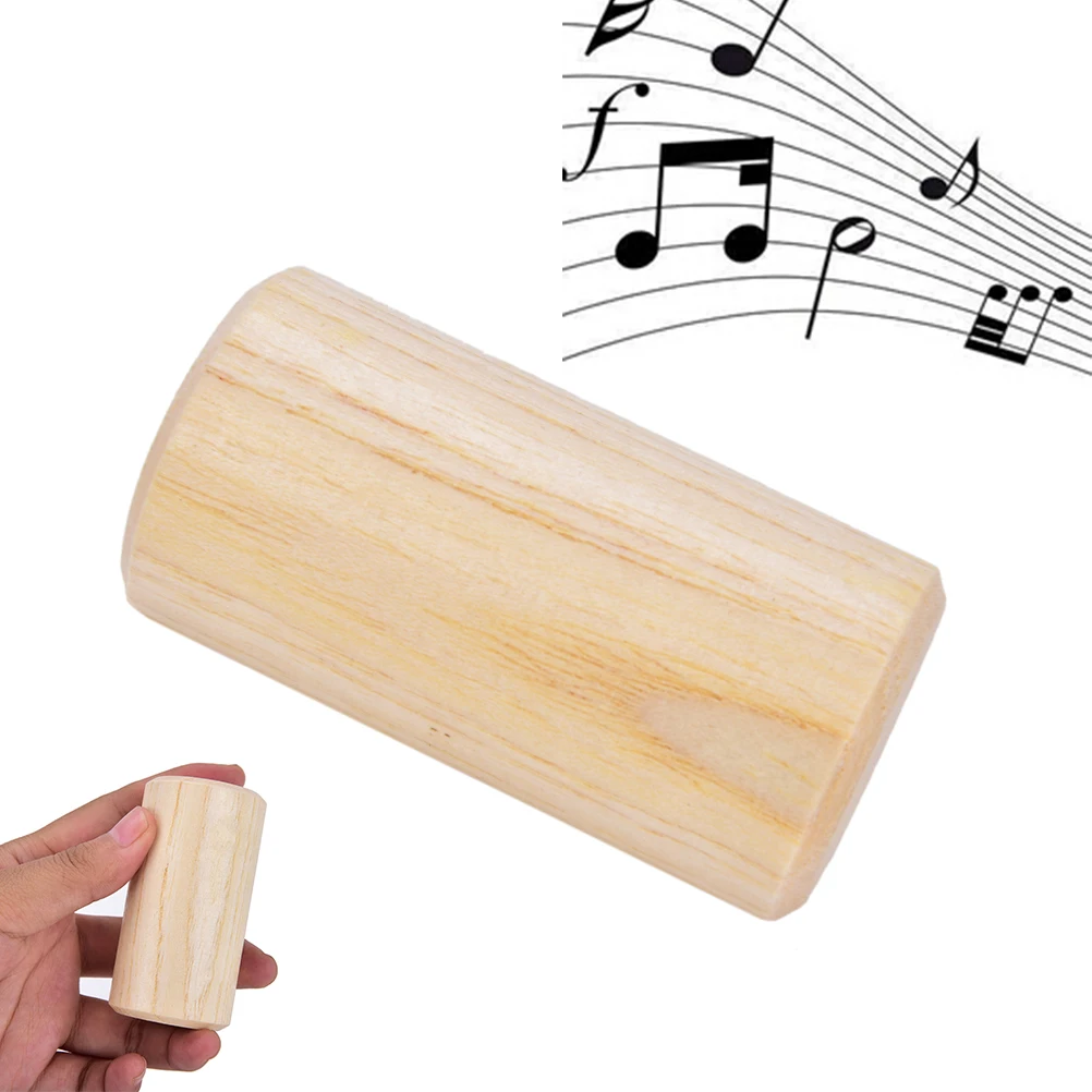 

1pc Wood Shaker Baby Kid Child Early Educational Percussion Musical Instrument Cylindrical Shaker Rattle Rhythm Instrument