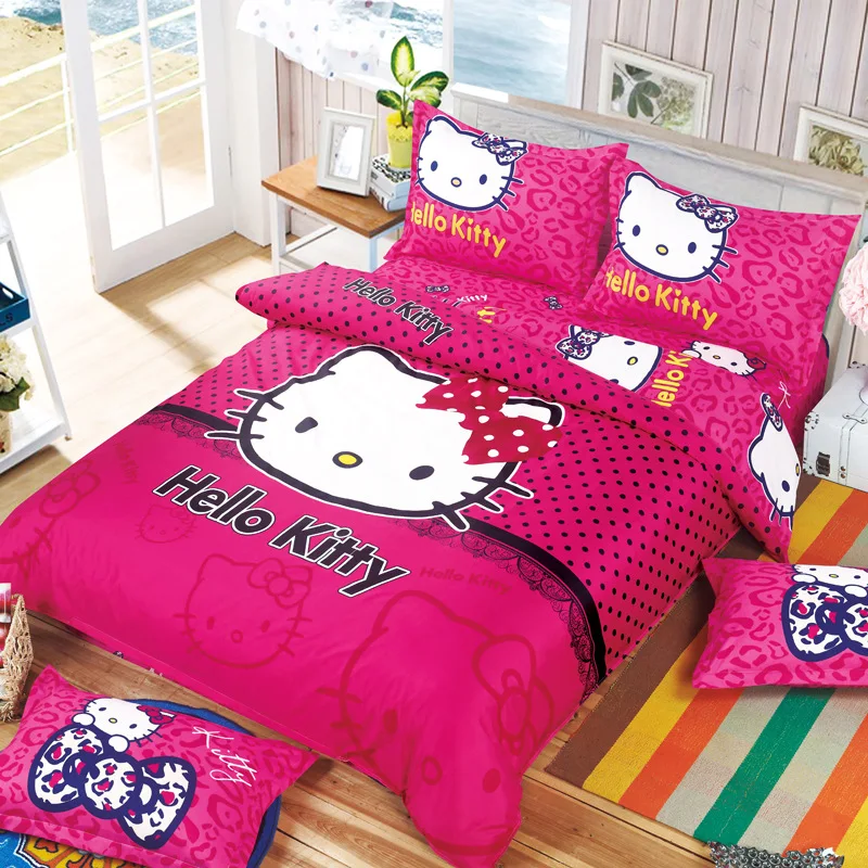 Hello Kitty Bedroom Sets Girls popular hello kitty bedding-buy cheap hello kitty bedding lots Hello Kitty Bedroom Sets Girls popular hello kitty bedding-buy cheap hello kitty bedding lots
