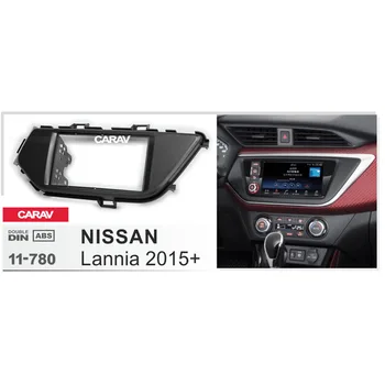 

CARAV 11-780 Top Quality Radio Fascia for NISSAN Lannia 2015+ Stereo Fascia Dash CD Trim Installation Kit