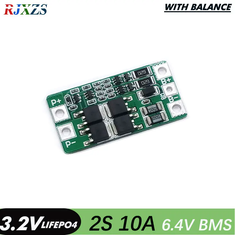 2S 10A lifepo4 6 4 v 7 защитная плата BMS PCM для самостоятельной сборки аккумулятора