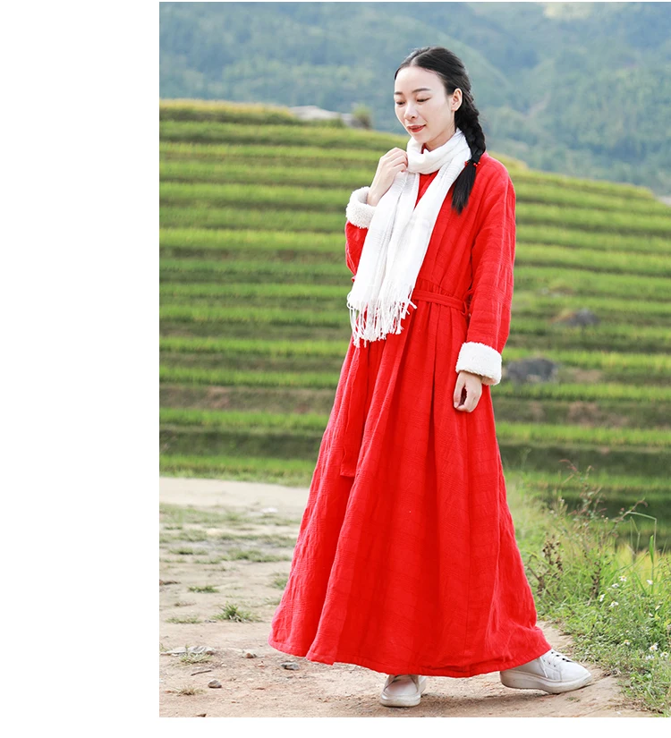 red winter dress (10)