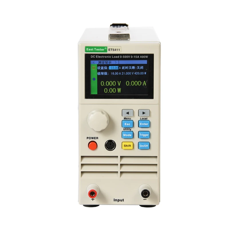 

ET5420 high -presicion dual-channel adjustable battery load tester with 2.8 TFT screen