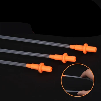 

200 pcs Artificial Insemination Insemination Gun Sheep Dog Stainless Steel Jacket Sheep Goat Dog Equipment Farm Animals