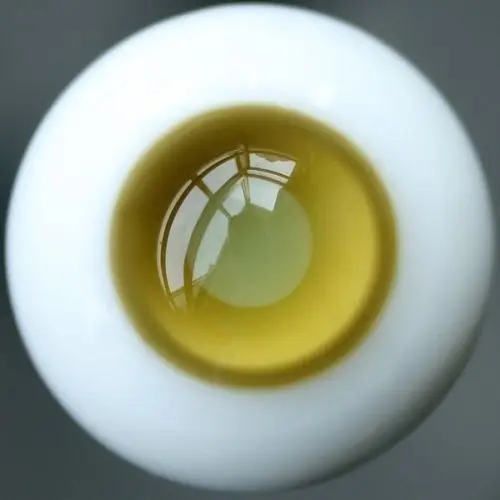 

[wamami] F40# 8mm Yellow Light Green For BJD Doll Dollfie Glass Eyes
