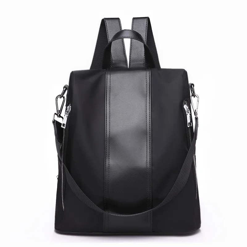 3-in-1 Vintage backpack for women shoulder bag large capacity backpack school bag for teenage girls light ladies travel backpack - Цвет: K-019