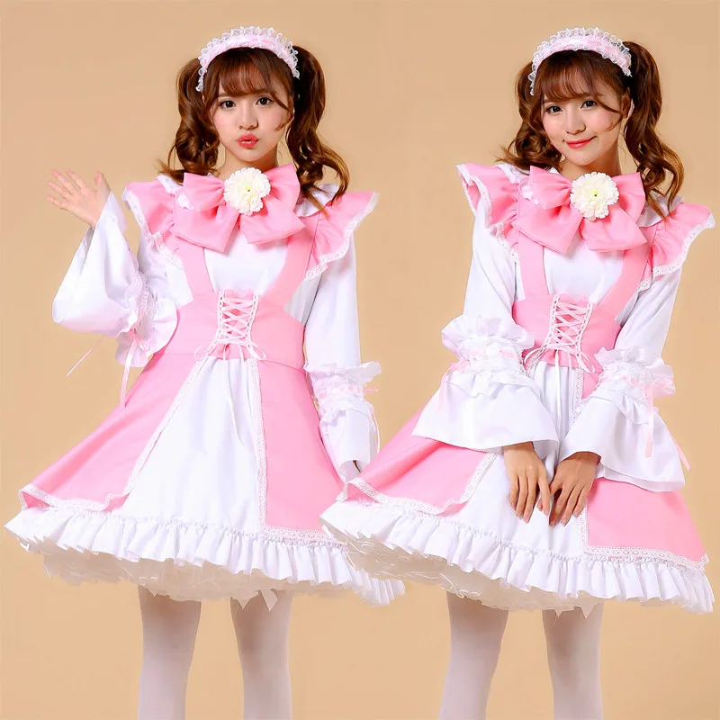 Женский костюм горничной в стиле История Шанхая|maid cosplay|cosplay costumecarnival costume |