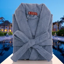 Хлопковый Халат, женские зимние толстые пижамы, ночная рубашка, Дамское одеяло, полотенце, флисовое теплое мягкое кимоно, халат для дома, белый