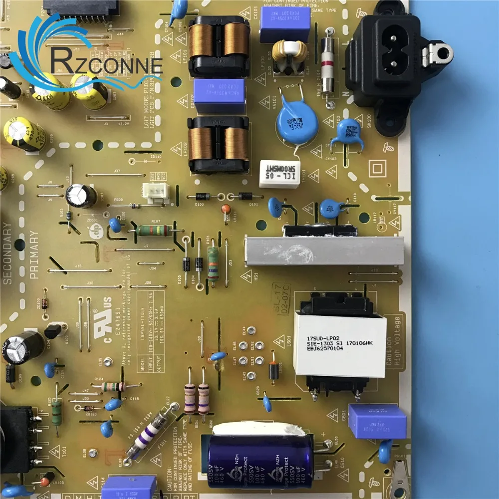 Placa de Alimentação para lg 55 tv Lgp55l17ul6 1.3 555555uj6540 55uh670v - Imagem 2