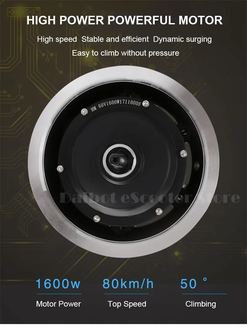 11inch electric scooter 3200W electric scooters 60V Double front rear wheel drive top speed 80kmh foldable electric skateboard (14)