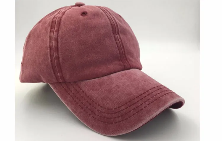 baseball cap women cap men snapback hip hop cap dad hat cap strapback  Unisex Cotton Cap Adjustable Plain Hat (4)